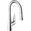 Drezová batéria Hansgrohe Talis M51 s vyťahovacou spŕškou, 2 prúdy chróm 72813000