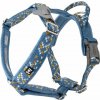 Hurtta postroj Y Razzle Dazzle modrý 35 - 45 cm