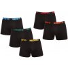 5PACK pánske boxerky Nedeto čierne (5NB003) M 120 dní na výmenu alebo vrátenie tovaru!