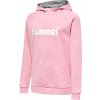 Mikina s kapucňou Hummel GO KIDS COTTON LOGO HOODIE 203512-3257 Veľkosť XL (165-176 cm)