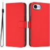 Peňaženkové puzdro Solid červené – Apple iPhone 16e