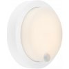 | Brilo - LED nabíjateľné vonkajšie nástenné svietidlo s pohybovým senzorom LED/4W/5V 4400 mAh IP44 biele | 3765016