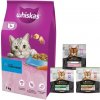 WHISKAS Adult 7 kg - suché krmivo pre dospelé mačky s lahodným tuniakom + krmivo pre mačky 400g ZDARMA! (náhodná príchuť)