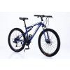 B55-Blue MTB bicykel s kotúčovou brzdou celoodpružené teleskopický modrý