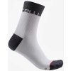 Castelli Cyklistické ponožky klasické VELOCISSIMA 12 LADY čierna/biela