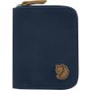 Peňaženka Fjällräven Zip Wallet Farba: tmavomodrá