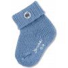 Sterntaler Ponožky pletené stredne modrá melanž chlapec