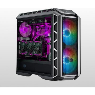 Cooler Master skrinka MasterCase H500P Mesh ARGB, E-ATX, Mid Tower, sivá, bez zdroja MCM-H500P-MGNN-S11