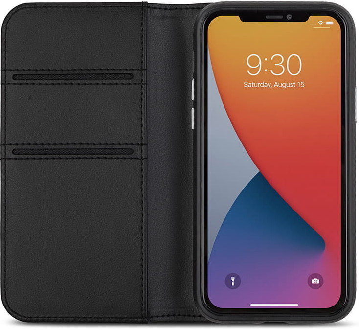 Moshi Overture with Detachable Magnetic Wallet iPhone 12 Pro Max čierne