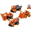 Mikro trading Auto stavební na setrvačník - 16 cm