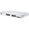 Prepínač Cisco CBS350-24T-4X, 24xGbE RJ45+ 4x10GbE SFP+, bez ventilátora CBS350-24T-4X-EU-RF
