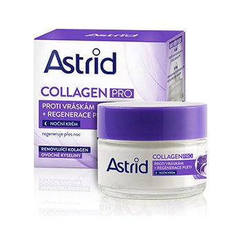 Astrid Collagen Pro Nočný krém proti vráskam 50 ml od 5 € - Heureka.sk