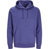 Jack & Jones Mikina s kapucí Classic Hood, unisex COT423902any01-skipper blu S Modrá skipper