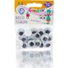 Creativo samolepiace pohyblivé oči 15 mm 26 ks 335119008