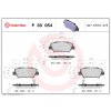 Sada brzdových platničiek, vždy 4 kusy v sade BREMBO P 30 054 (P30054)