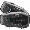 Bluetooth headset pre uzavreté a otvorené prilby Interphone U-COM7R, Twin Pack