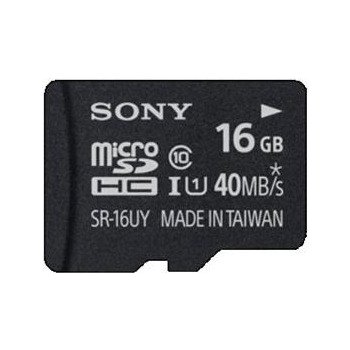 Sony microSDHC 16GB UHS-I U1 + adapter SR16UYA