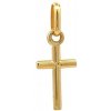 Zlatnictvo.sk Zlatý prívesok Krížik PRI25808