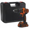 Skrutkovač Black+Decker akumulátorové napájanie 18 V BDCHD18K