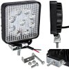 LAMPA ROBOCZA HALOGEN LED 27W 12V 24V 2100Lm 9-LED