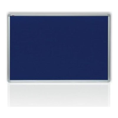 2x3 Filcová tabuľa v hliníkovom ráme 60 x 90 cm modrá