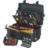 KNIPEX kufr s nářadím „Robust45 Move“ Elektro 002137,63 dílná, černý plast