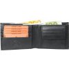 Impex Peňaženka z kože nappa billfold black