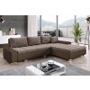 Bývaj s nami SK, TOSCANIA rohová sedačka, Berlin 03/Madryt 124 ekokoža,látka,LTD,MDF,pena PUR,pružina bonell