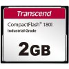 Transcend 2GB INDUSTRIAL TEMP CF180I CF CARD, (MLC) paměťová karta (SLC mode), 85MB/s R, 70MB/s W TS2GCF180I