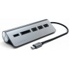 Satechi USB-C Hub & Card Reader - Space Gray Aluminium ST-TCHCRM