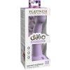 Dillio Secret Explorer - prísavkový dildo (17 cm) - fialová