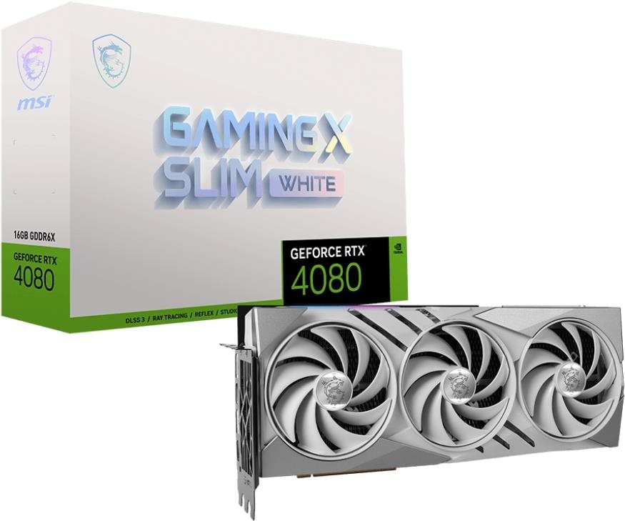 MSI GeForce RTX 4080 16G GAMING X SLIM WHITE