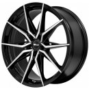 BROCK B42 8.5x20 5x112 ET40 black polished