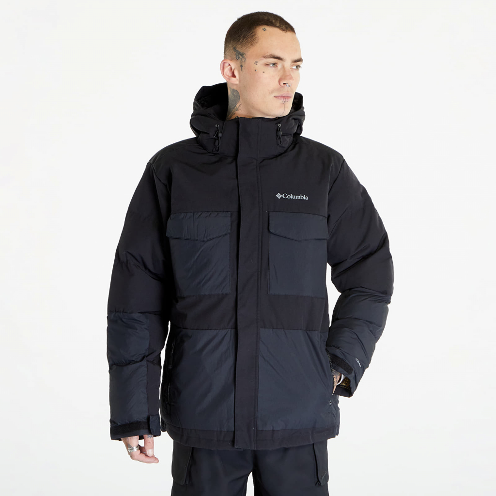 Columbia pánska zimná bunda Marquam Peak Fusion Jacket čierna