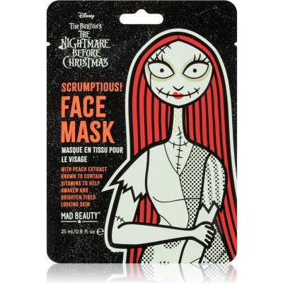 Mad Beauty Nightmare Before Christmas Sally plátienková maska 25 ml