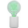 Minecraft: Creeper – neón LED stolové svetlo 24 cm