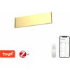 LED svetlo IMMAX NEO LISTON Smart nástenné svietidlo 29cm 8W zlaté Zigbee 3.0 (07129L)