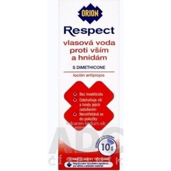 Orion Respect vlasová voda proti vším 100 ml