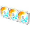 GIGABYTE ventilátor EZ CHAIN FAN 3-PACK, 3x120mm, bílá GP-GBT EZFAN1203 ICE