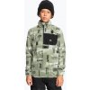 Quiksilver Aker Fleece Shadow Checks Desert Sage