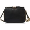 Paolo Peruzzi Dámska kožená taška cez rameno | čierna KV-03-BL