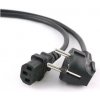 Kabel CABLEXPERT síťový 1,8m 220/230V napájecí, VDE PC-186-VDE Gembird