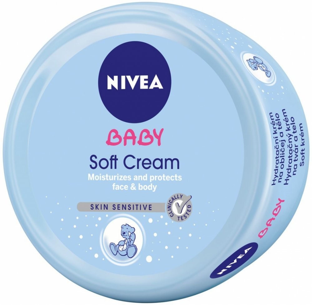 Výsledok vyhľadávania obrázkov pre dopyt Nivea BABY Hydratačný krém na tvár a telo