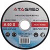 Tagred - Rezný kotúč na kov Ø125 x 22.2 x 1mm TA1000