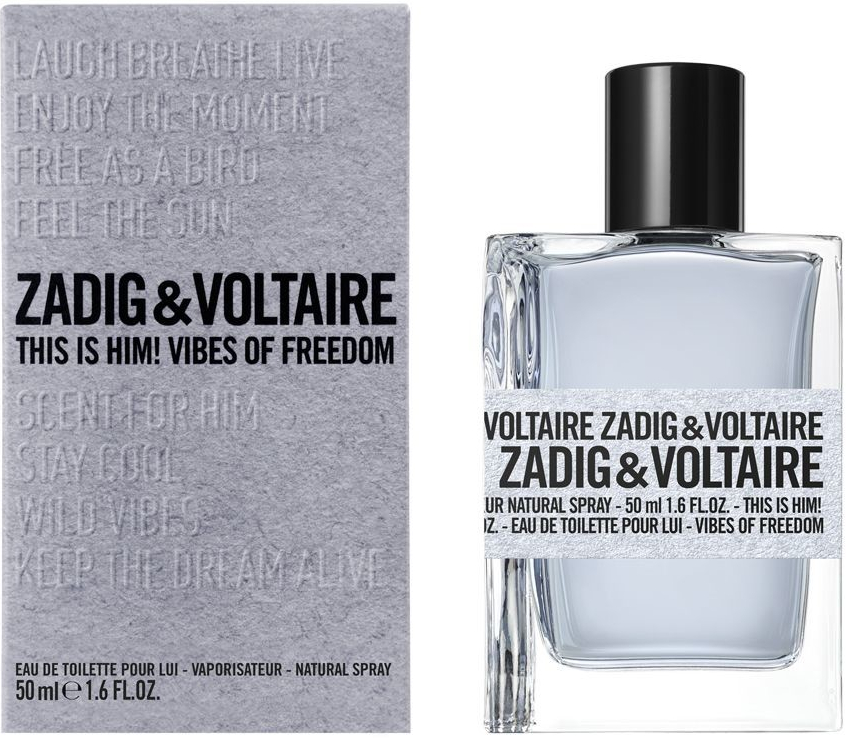 Zadig & Voltaire This Is Him! Vibes Of Freedom toaletná voda pánska 50 ml