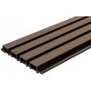 ALFIstyle WPC fasádny obklad - Lamela, Tmavo hnedá, 2900x219x26 mm