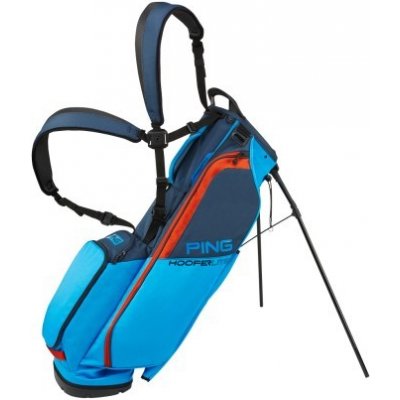 Golfový bag na nosenie Ping Hoofer Lite Modrá Bag na nosenie (Stand bag)
