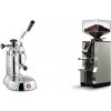 La Pavoni Stradivari Lusso + Eureka Mignon Libra, CR chrome