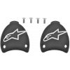 slidery paty pro boty SMX PLUS, ALPINESTARS (černé/bílé, pár)