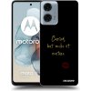 Picasee silikónový čierny obal pre Motorola Moto G24 - Cursed